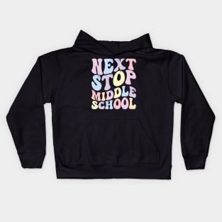 Next Stop Middle School Kids Hoodie